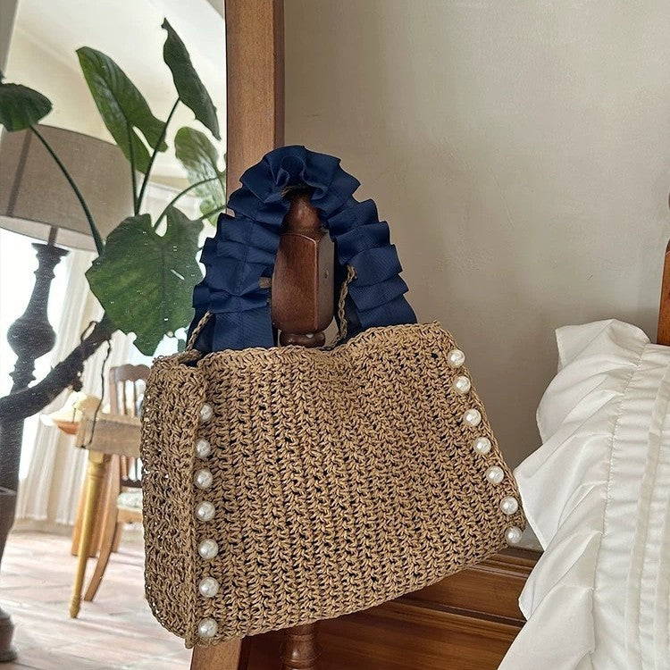 Beuteltasche mit Rüschengriff Brehn