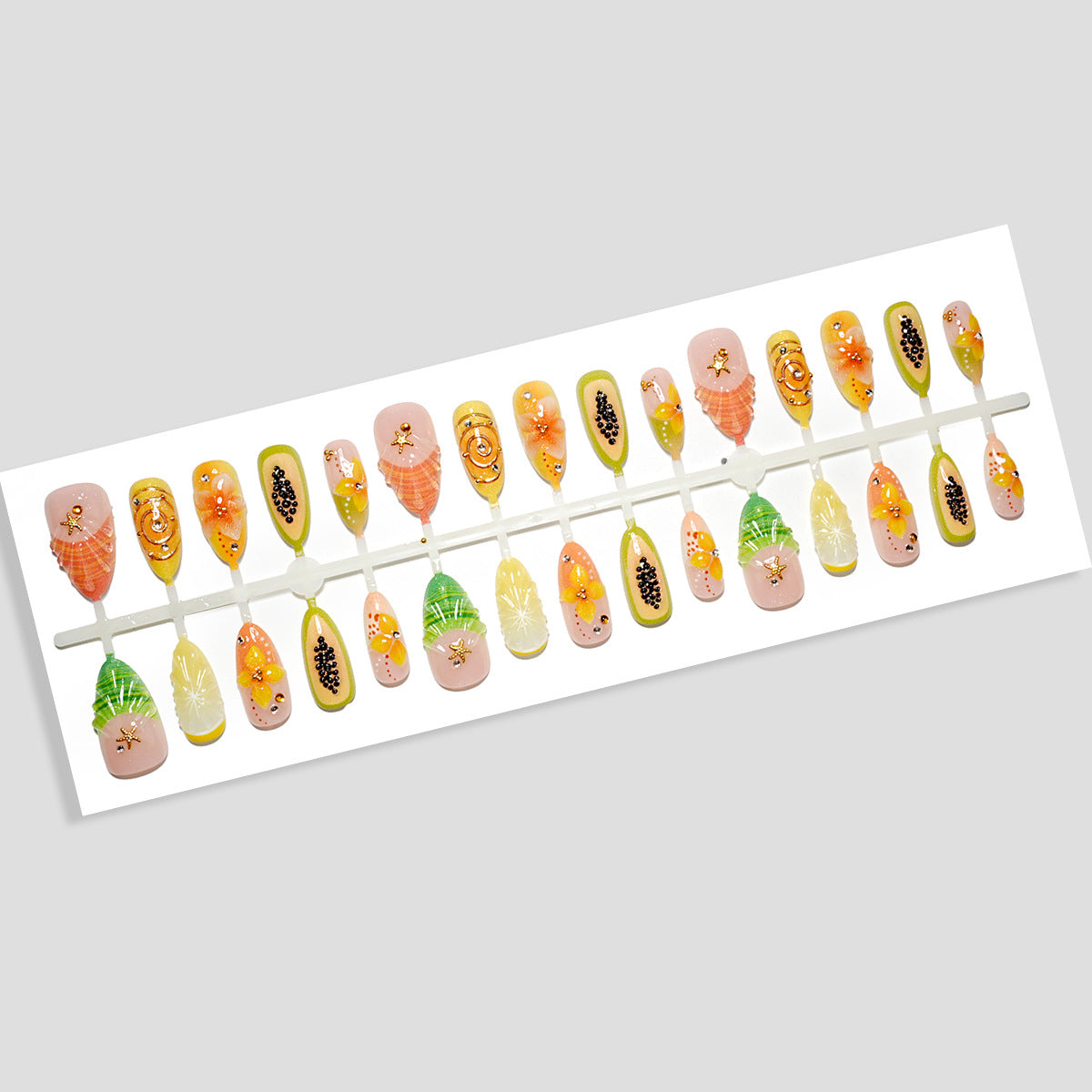 Kreatives Press-On Nail Art Set