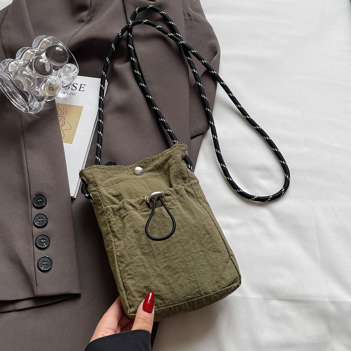 Kompakte Sling Crossbody-Tasche