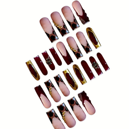 Glamorous Stiletto Press-On Nail Art Set Brehn