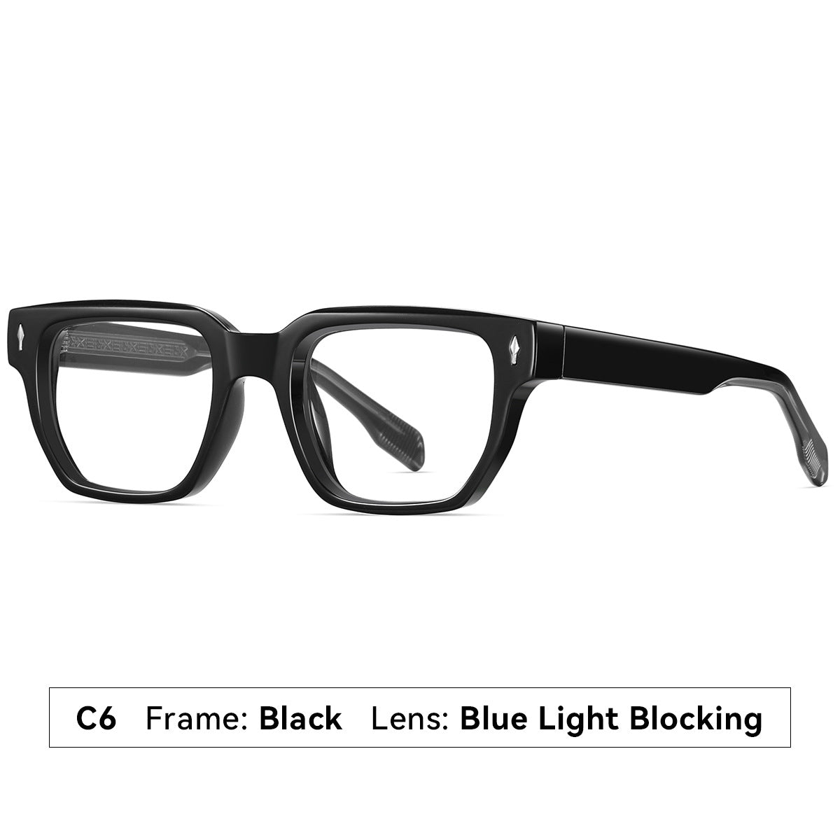 Damen Sonnenbrille im modernen, eleganten Quadratdesign Brehn