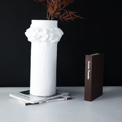 Kunsthandwerkliche dekorative Harzvase