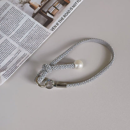 Elegante geknotte Perlenarmband-Band Brehn