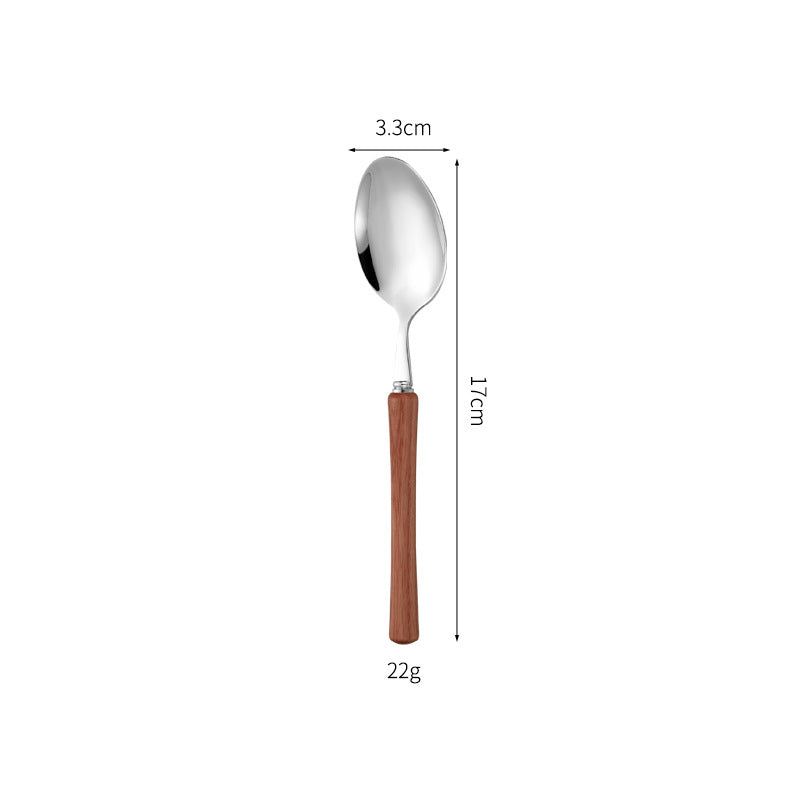 Eleganter Esslöffel mit Ergonomischem Holzgriff Brehn