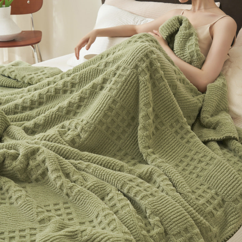 Texturierte Kuscheldecke Brehn