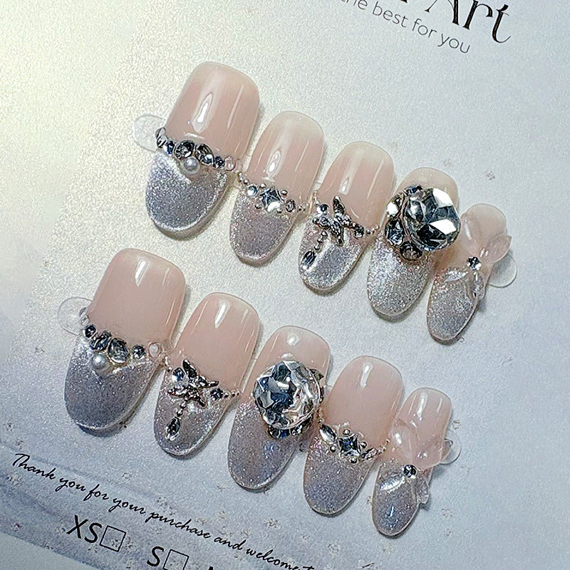 Dekoratives Press-On Nagelset Brehn