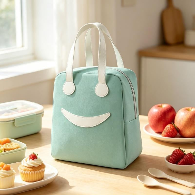Süßes Smiley-Gesicht Lunchbag Brehn