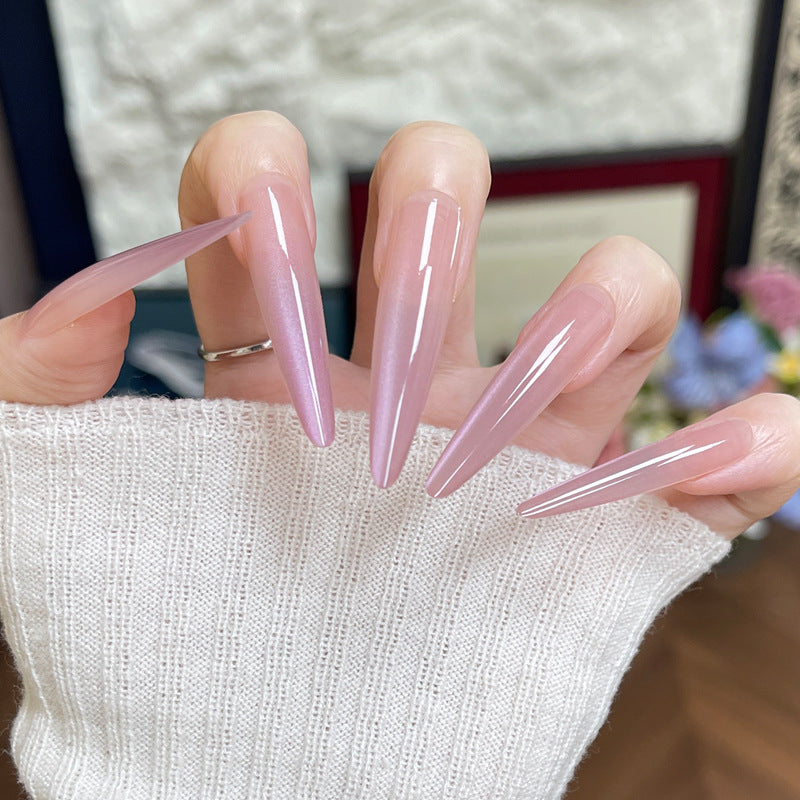 Premium Stiletto Press-On Nägel mit glänzendem Finish Brehn