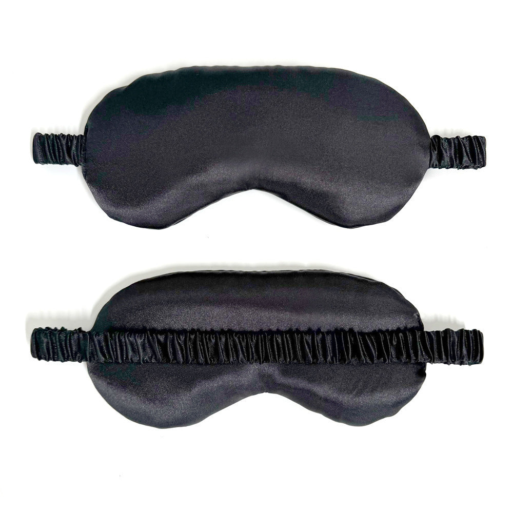 Damen nan ergonomische seidenähnliche Schlafmaske mit gepolstertem Nasensteg und elastischem Riemen Brehn