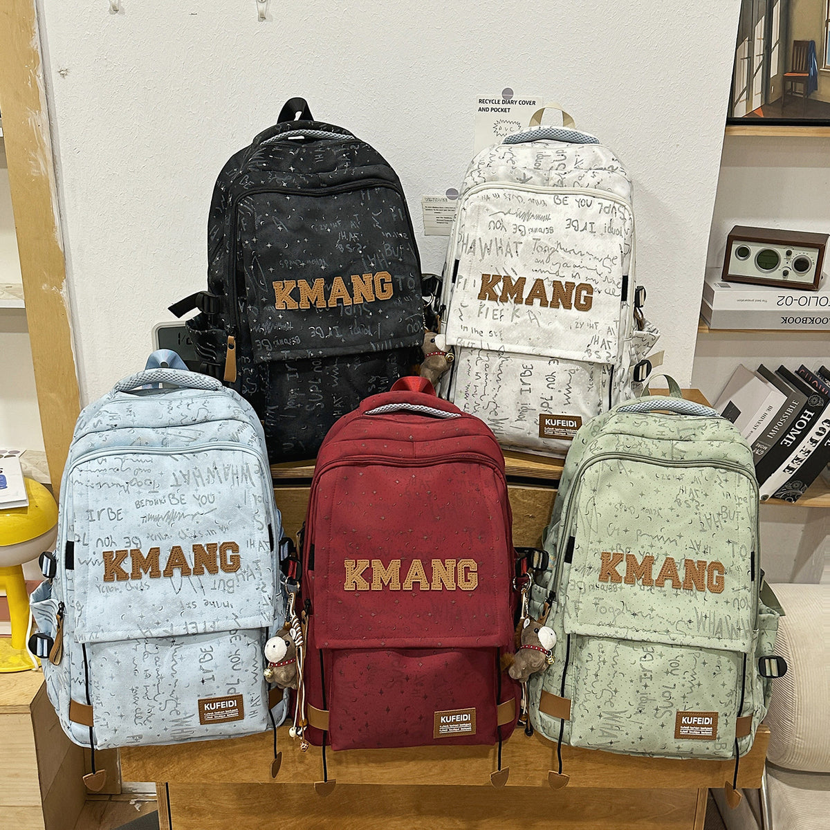 Trendy Grafikdesign Rucksack Brehn