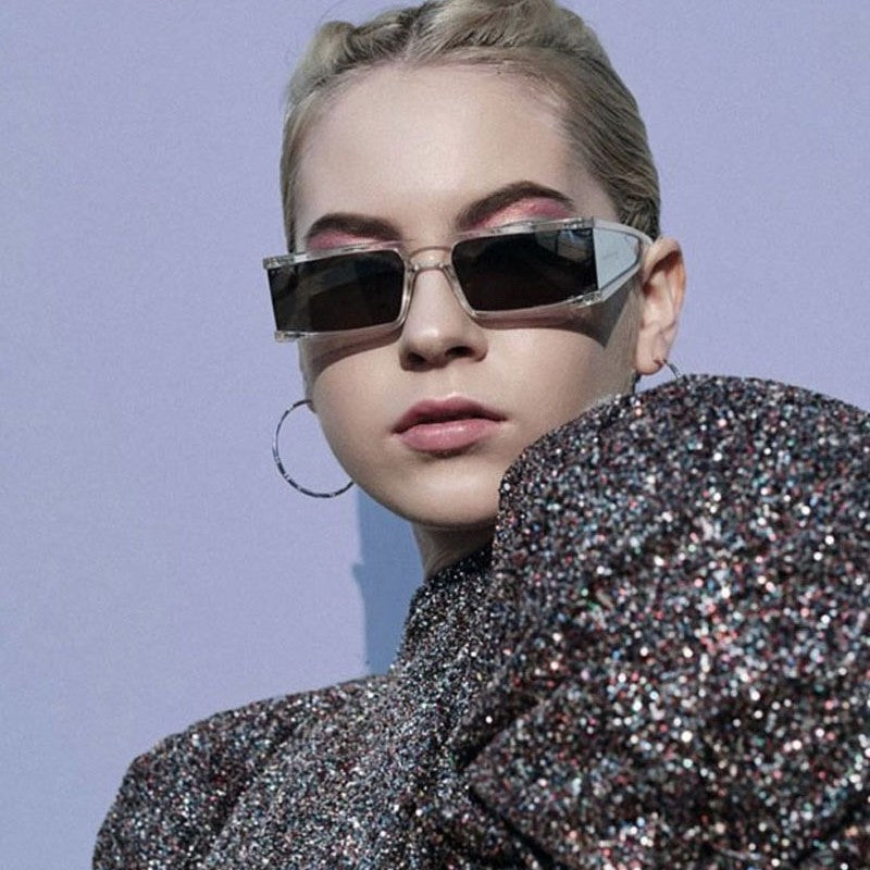 Damen futuristische sportliche Sonnenbrille Brehn