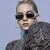 Damen futuristische sportliche Sonnenbrille Brehn