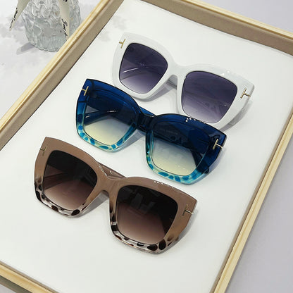 Moderne Übergroße Quadratische Sonnenbrille Brehn