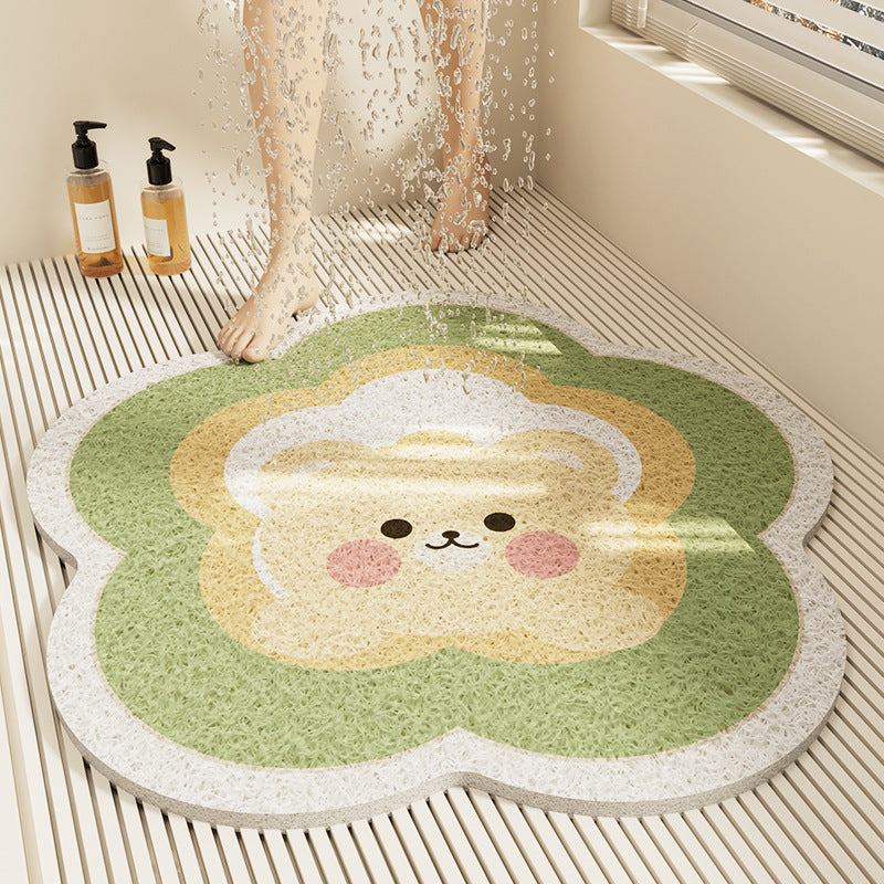 Florales Design Badematten Brehn