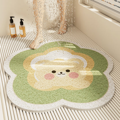 Florales Design Badematten Brehn