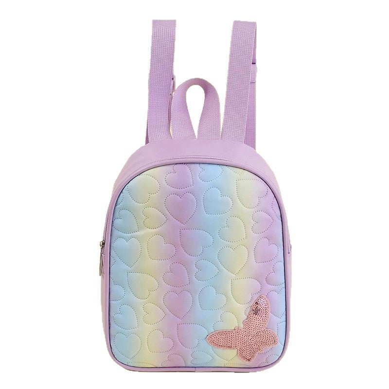 Mini-Rucksack mit Herzmuster Brehn