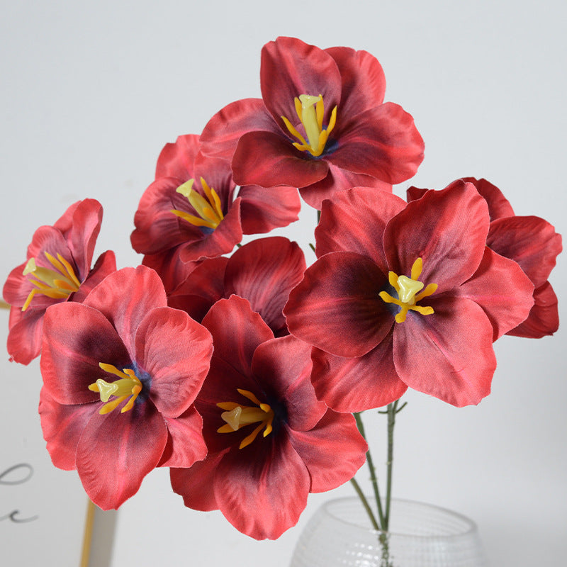 Dekorative Kunst-Tulpenstängel Bouquet