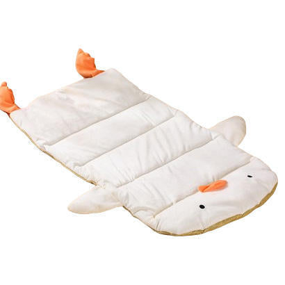 Entenförmige Plüsch Schlafmatte Hundebett