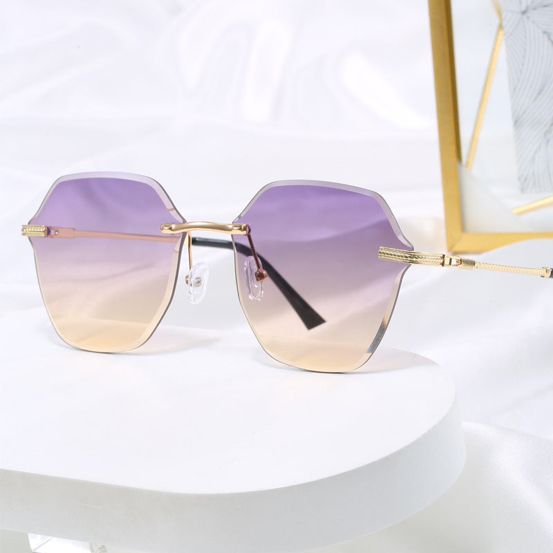 Damen modische Sonnenbrille im luxuriösen Achteckdesign Brehn