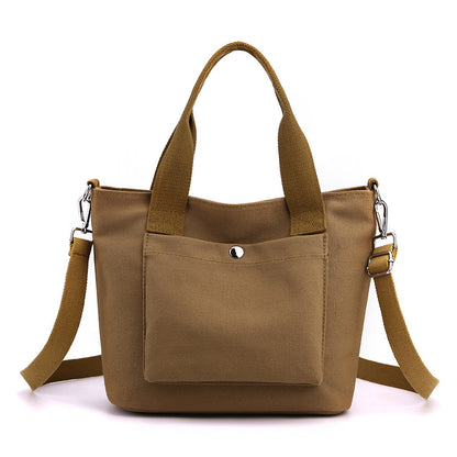 Kompakte Multi-Funktions-Canvas-Handtasche Brehn