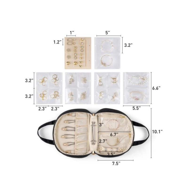 Schmuck-Organizer-Tasche Brehn