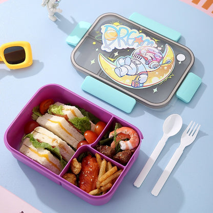 Spaß-Themen Cartoon Bento Lunchbox
