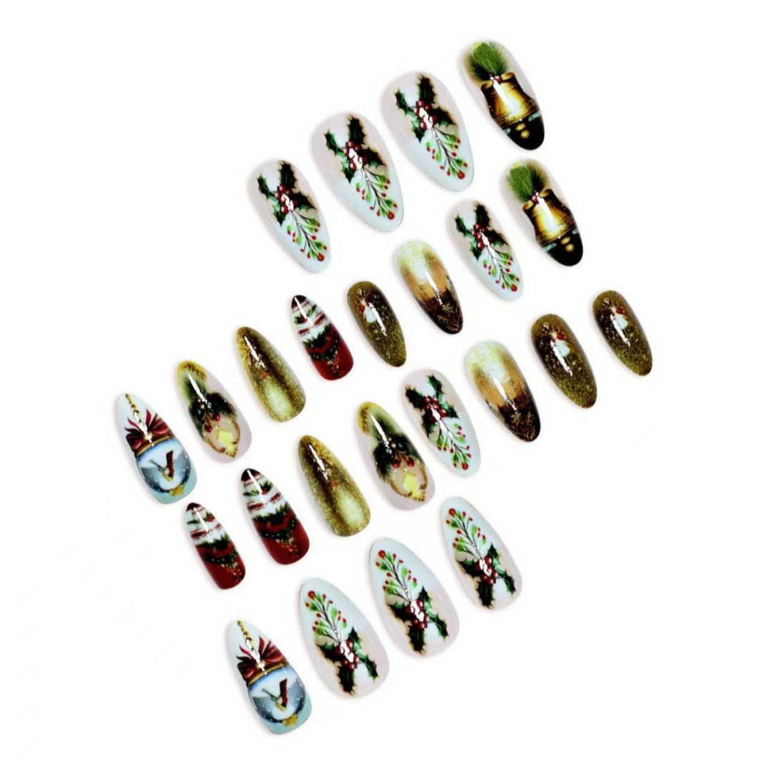 Festliche Nagelkunst-Wraps Brehn