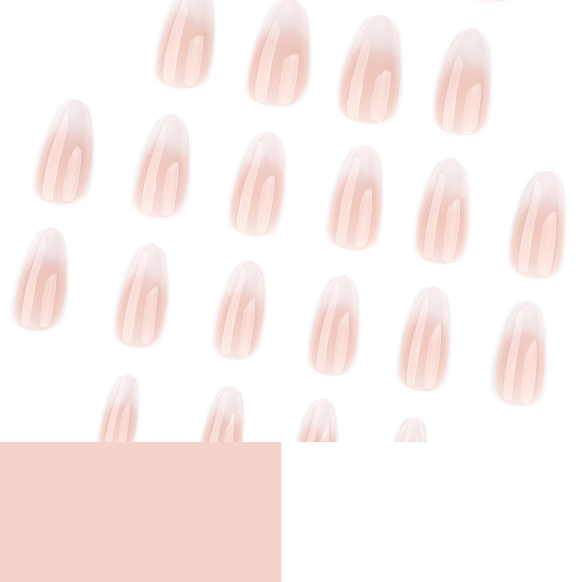 Kunstvolle Stiletto-Nägel mit elegantem Farbverlauf und Hochglanz Brehn