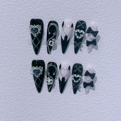 Glamouröse Nagelkunst Verlängerungen