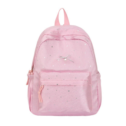 Stilvoller Funkelnder mit Schleife verzierter Rucksack Brehn