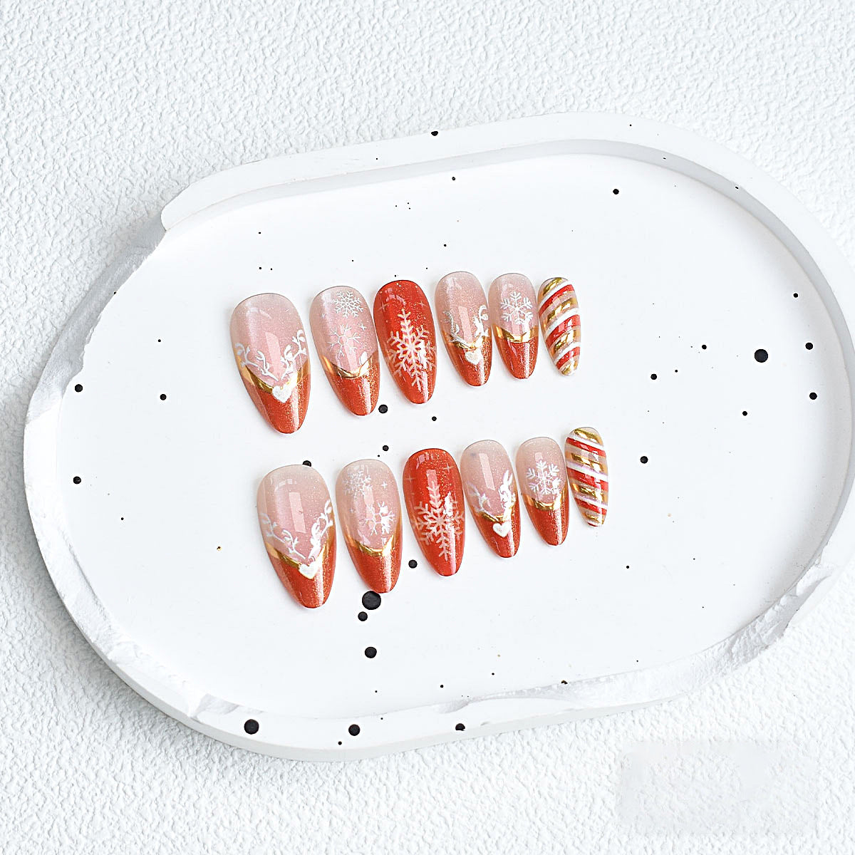 Multi-Size Press-On Nail Kit Brehn