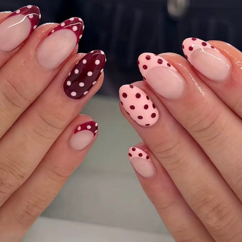 Polka Dot Design Press-On Nägel Brehn