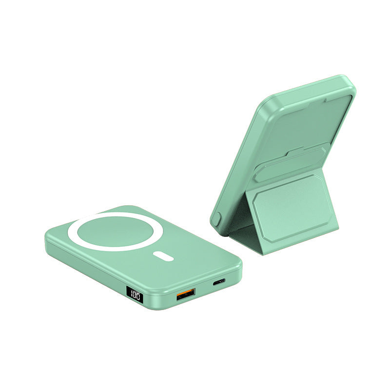 Tragbare Powerbank mit Integriertem Standfuß und Lcd-Anzeige Brehn