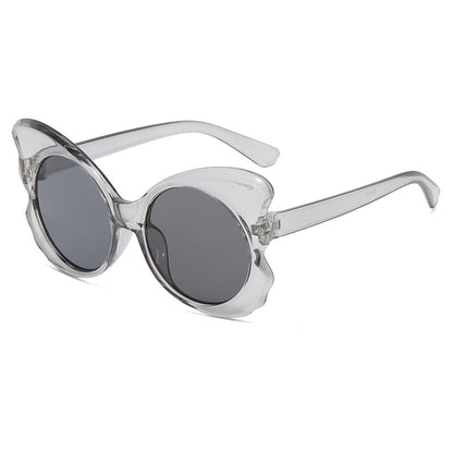 Funky Übergroße Katze-Augen Sonnenbrille