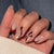Elegante Ausdruck Presse-On Nagelkunst Set Brehn