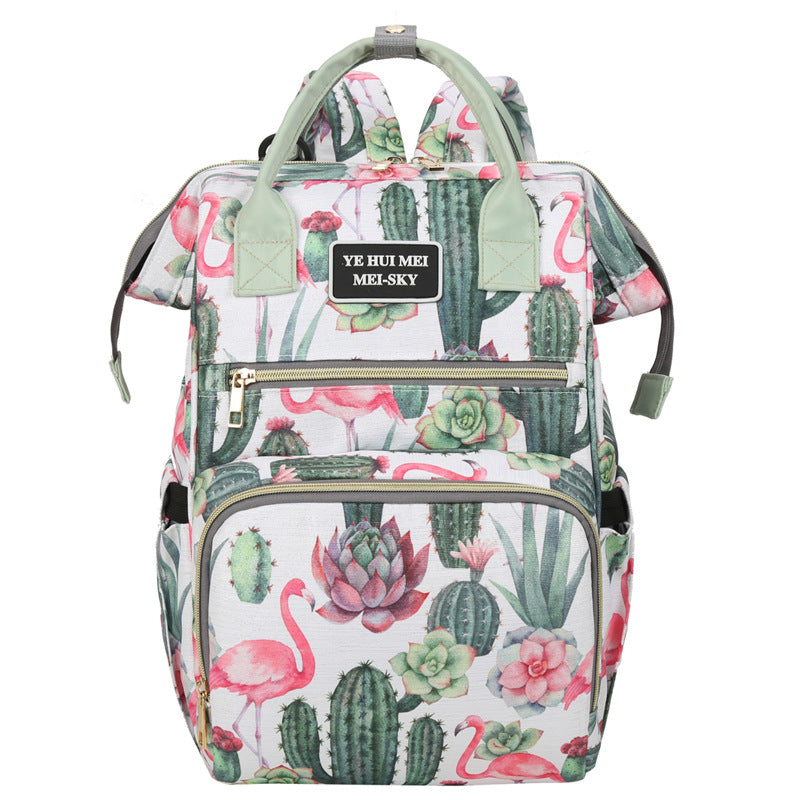 Stylischer geometrischer Druck Rucksack Brehn