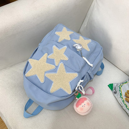 Stern-verzierte lässige Rucksack
