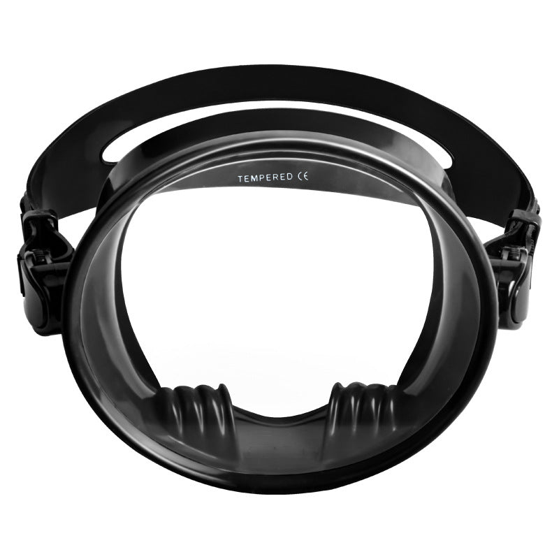 Tauchmaske mit Breitem Sichtfeld und Verstellbarem Kopfband Brehn