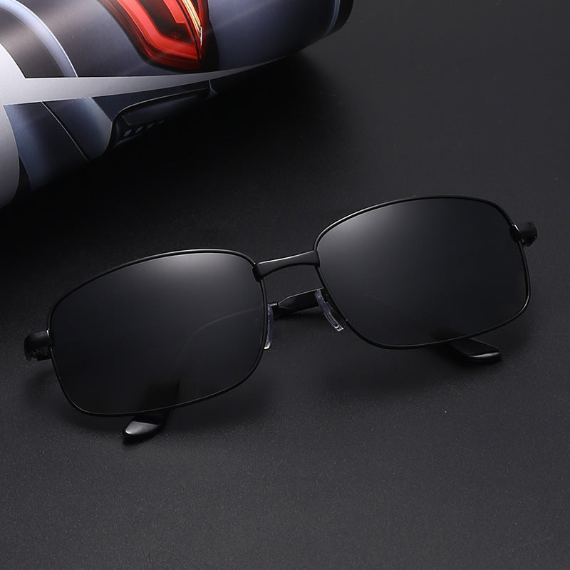 Herren modische Sonnenbrille mit hochwertigem Metallrahmen und UV-Schutz Brehn