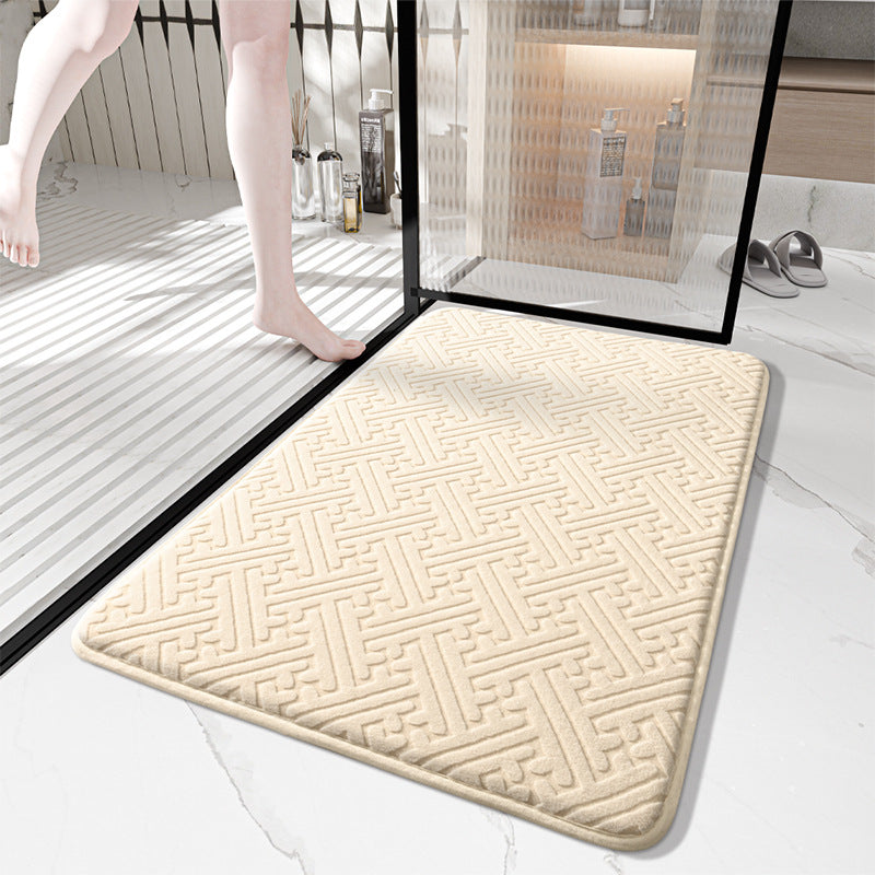 Ultra-absorbierende Badezimmermatte Brehn