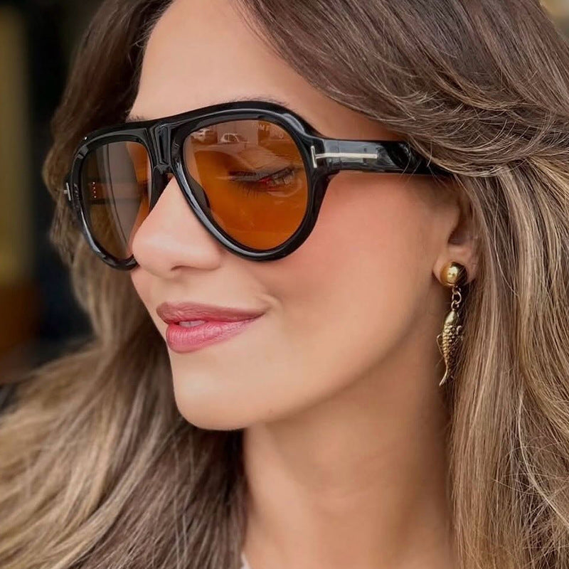 Damen oversized Brille Brehn