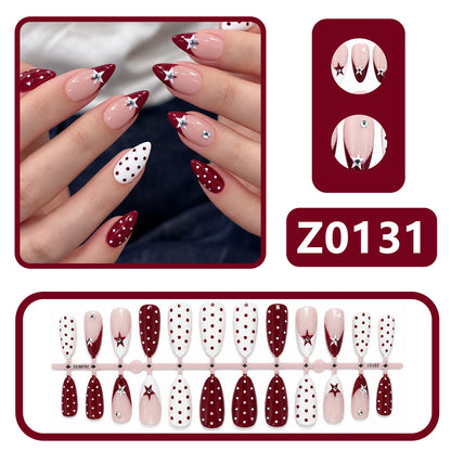 Dekoratives Press-On Nagelkunst Set
