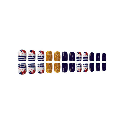 Dekoratives Floral Press-On Nagelset Brehn 1787913909