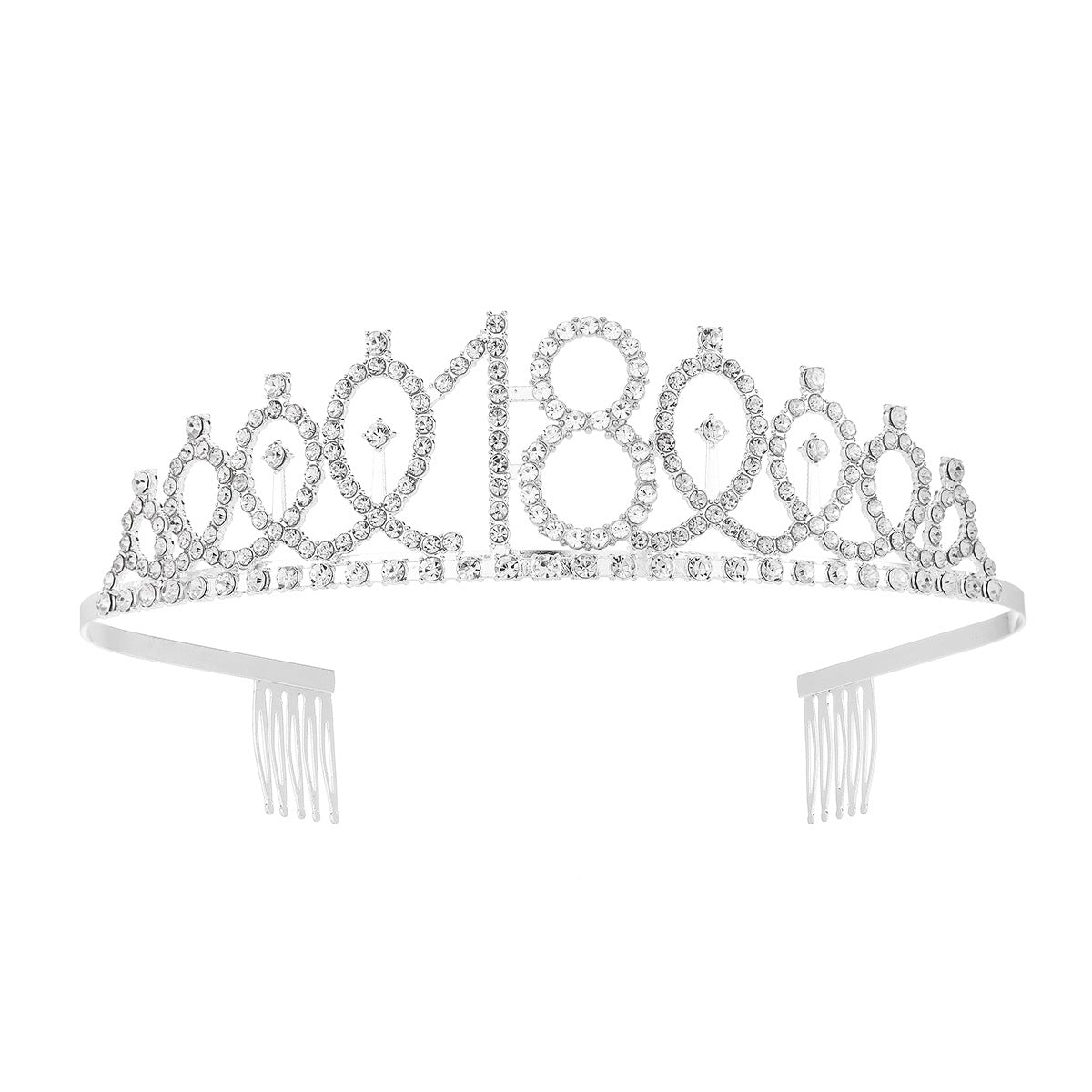 Damen Kristallverzierte Tiara mit elegantem Design Brehn