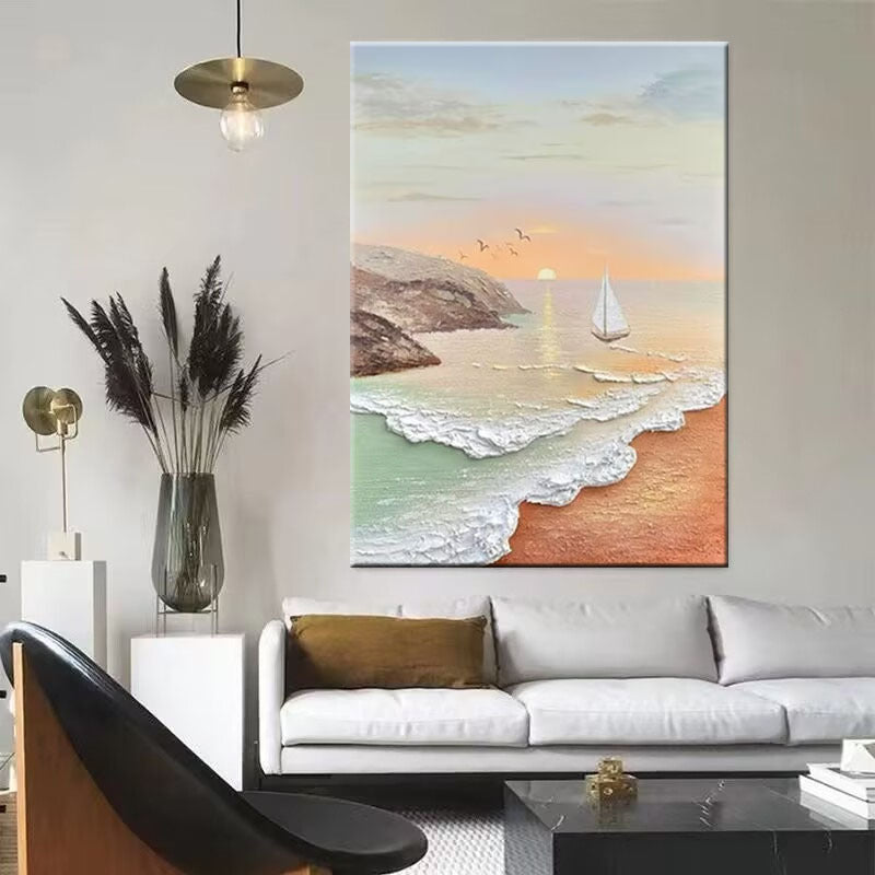 Küstenruhe Seascape Leinwandkunst