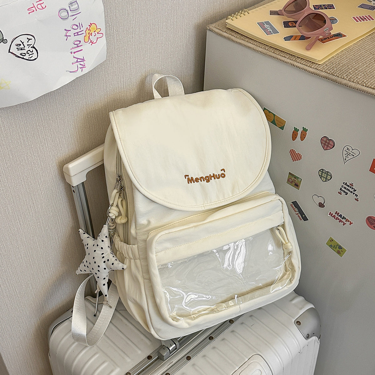 Stylische transparente Utility-Rucksack Brehn