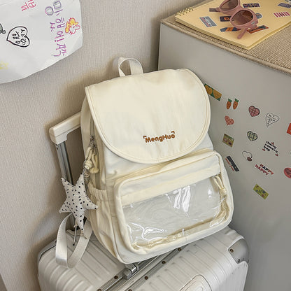 Stylische transparente Utility-Rucksack Brehn