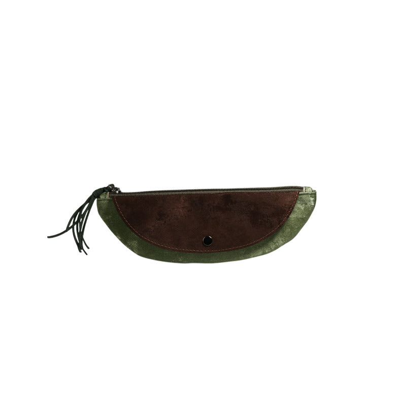 Elegante Leder Bleistiftetui