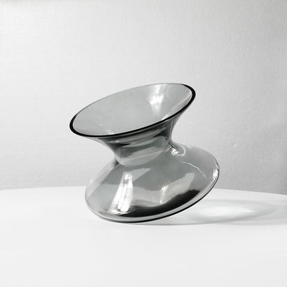 Elegante dekorative Glasvase
