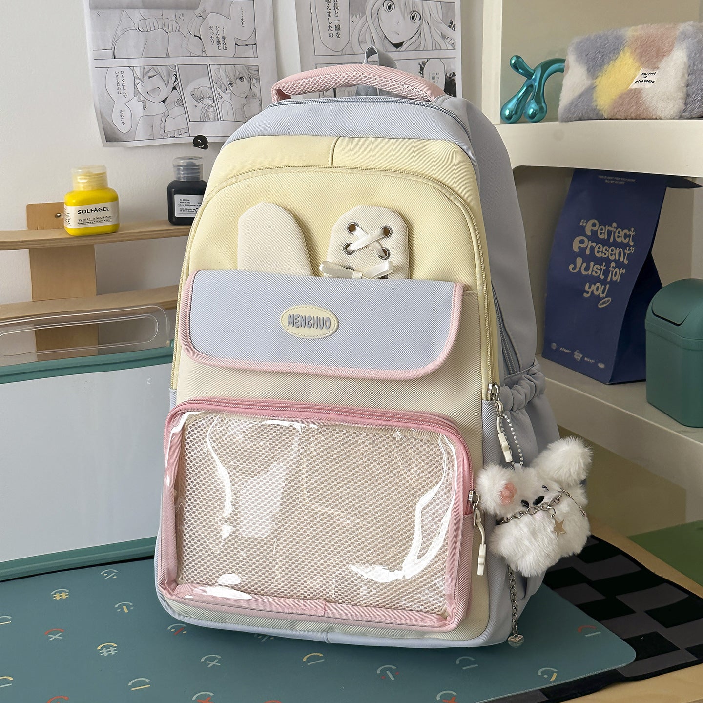 Süßer Bunny Ohr Schulrucksack